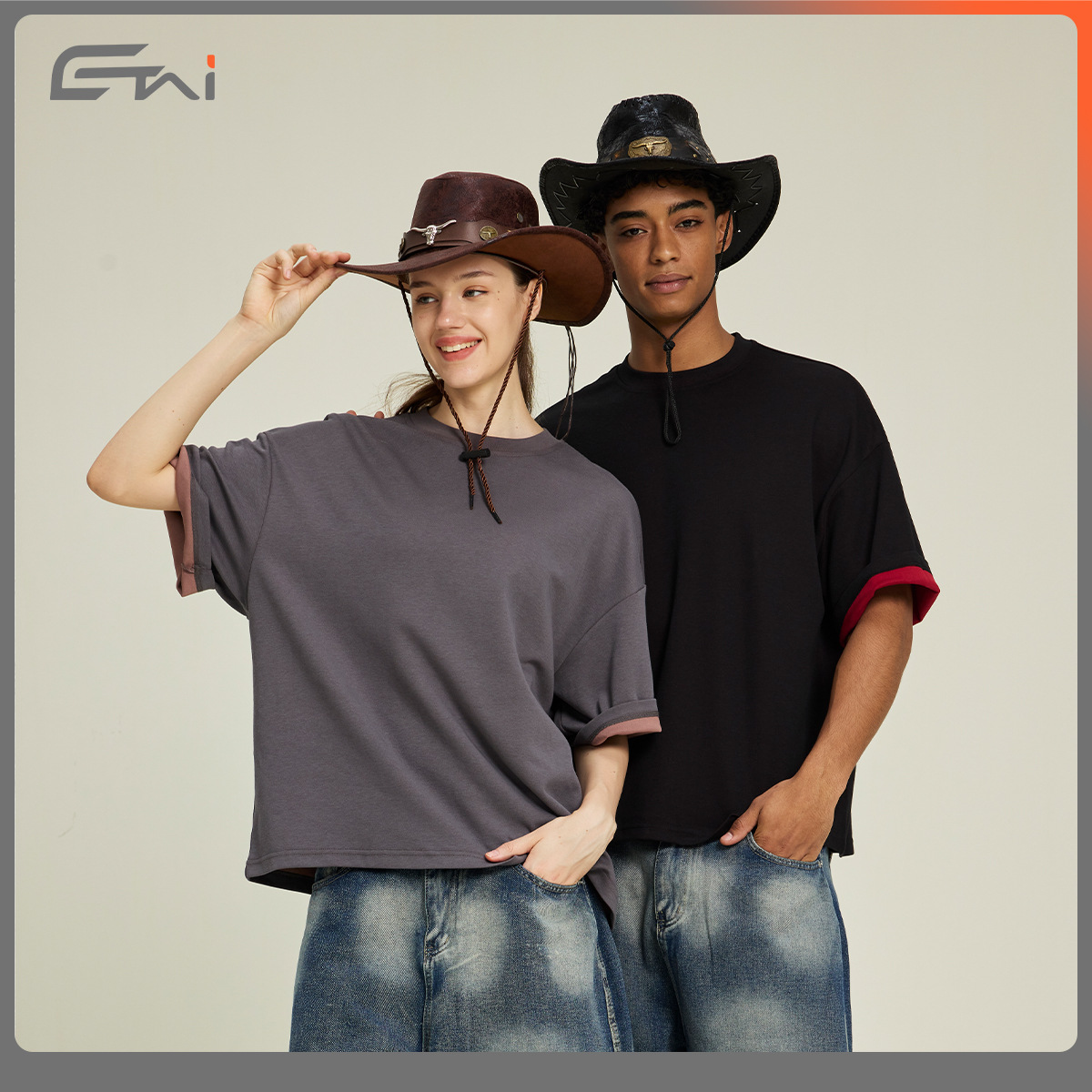 ETAI ropa de hombre de verano lujoso doble cara lujoso medio manga hombre de manga corta pesada simple casual hombre y mujer marca de moda camiseta universal image 3