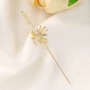 Golden peach blossom