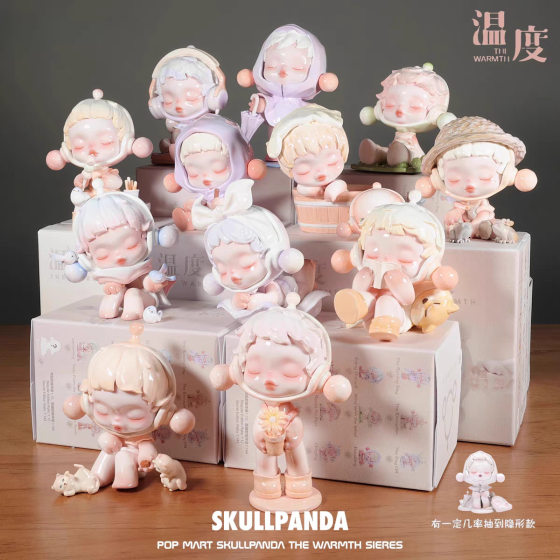 Bubble Mart Blind Box Pick SP8 Temperature Series Doll Ornaments Children's Toys Wholesale Car Ornaments Gifts