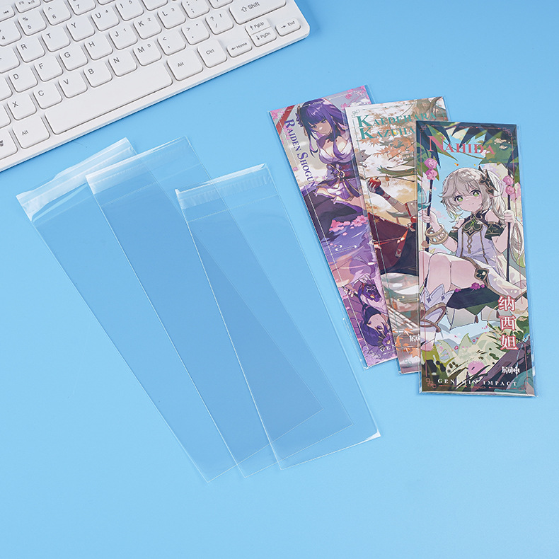 Venta al por mayor CPP 20 seda transparente original dios láser boleto marcador boleto raíz tarjeta película tarjeta cubierta bolsa protectora bolsa autoadhesiva bar