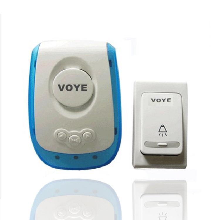 アップグレード版デジタル無線ドアベルV009Bホテル家庭用電子音楽ドアベル遠隔受信|undefined
