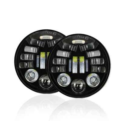 Motorcycle headlights, headlights Off-Road Vehicle Motorcycle Headlight - 575inch-caterpillar-headlight