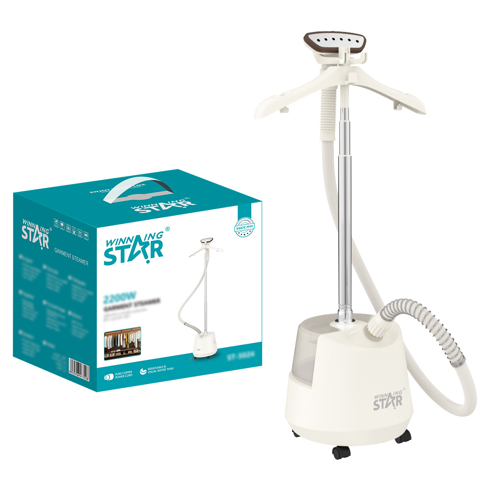Estrella ganadora transfronteriza estándar británico estándar europeo hogar planchar ropa sola varilla vertical vapor hierro colgando máquina de planchar image 1