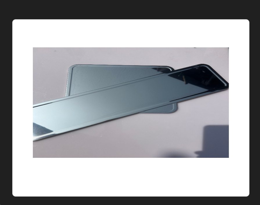 Cross-Border Manufacturer Direct Supply to Kenya: a Set of Aluminum Alloy License Plate Frames, Blank License Plate Frames, Car Dealer License Plate Frames, Car Frames