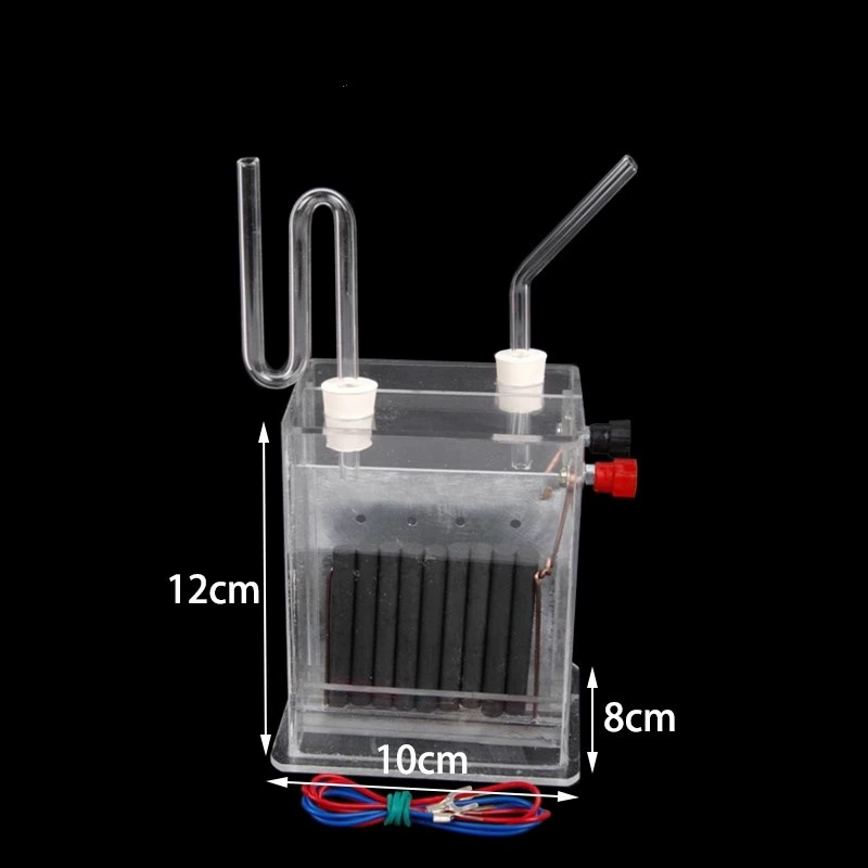 Вертикальная мембранная электролитическая ячейка J2605, электролиз насыщенного соленой воды, химический прибор, устройство для производства водорода, учебный прибор