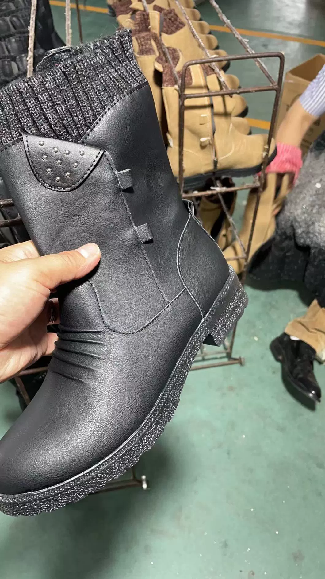Winter boots, plus size, mid-length, for import, wholesale