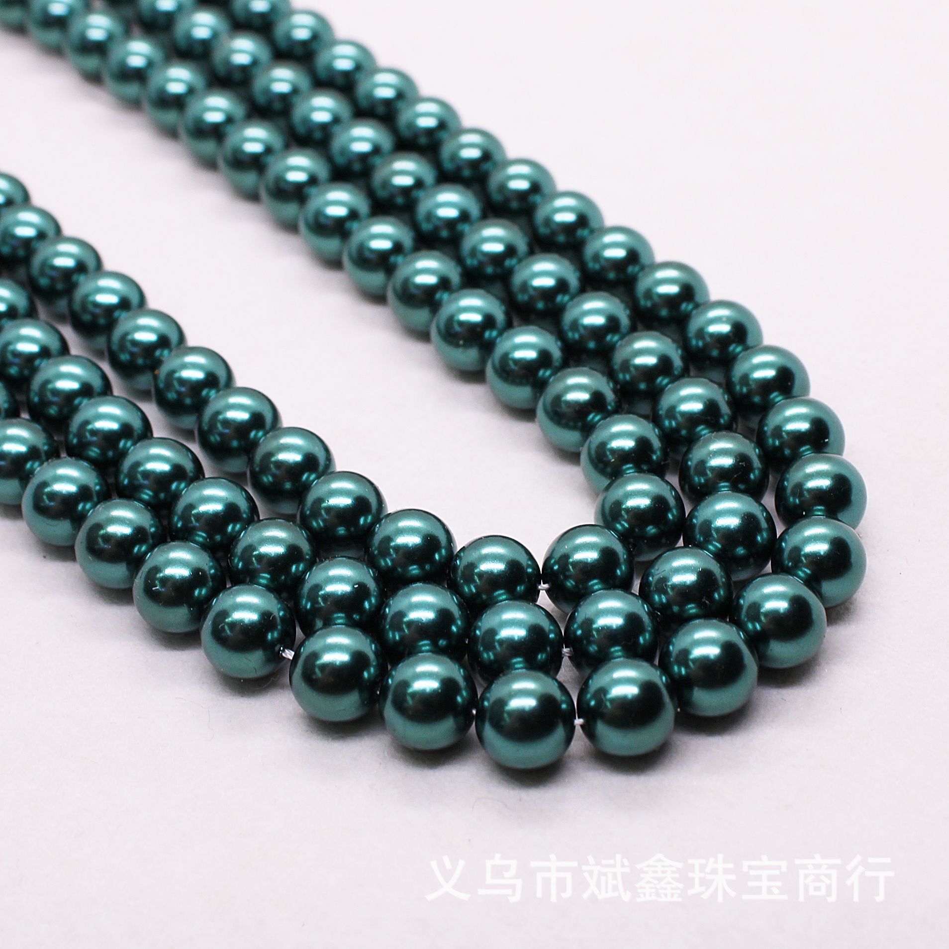 斌鑫ジュエリー7a高品質施家瑠璃真珠散珠直孔貝殻真珠diyアクセサリー部品バッチ