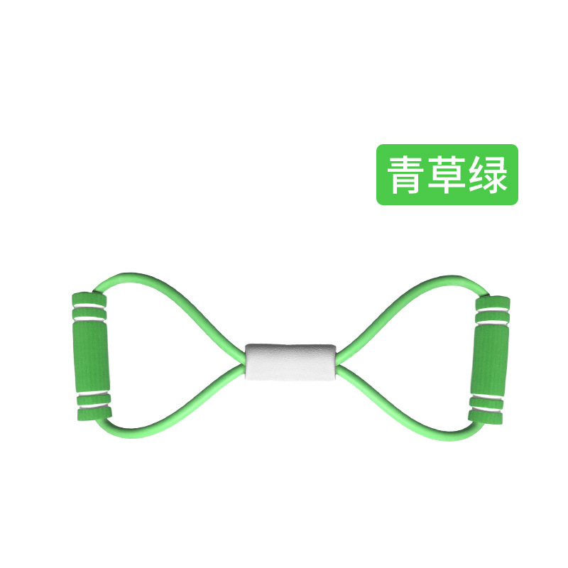 Tensión de ocho caracteres cuerda de tensión fitness yoga expansor de pecho hombro abierto estiramiento espalda equipos deportivos entrenamiento de fuerza