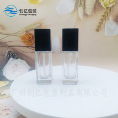现货30ml四方粉底液按压泵乳液泵头分装四方瓶子方瓶水乳瓶