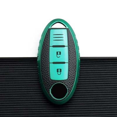 Car key bag New Sylphy Teana Qijun Qashqai - nissan-d-smart-2-key-emerald-single-shell