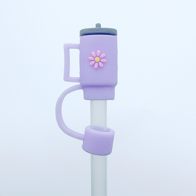 Creativo transfronterizo 10mm tapa de pajita Amazon temu caliente tapa de pajita de garra de gato tapa a prueba de polvo tapón de pajita al por mayor