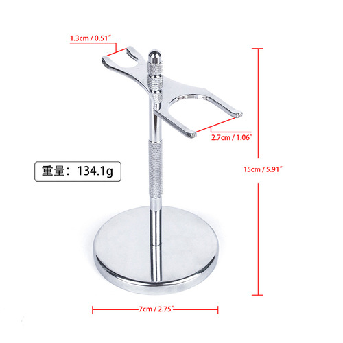 Shaving brush holder, manual razor holder, storage holder, zinc alloy, vintage razor holder, storage holder, storage holder