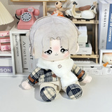 Оригинальная хлопковая кукла, милый комплект, 20см, детская одежда, 40см