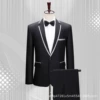 Black 214 top + pants + bow tie