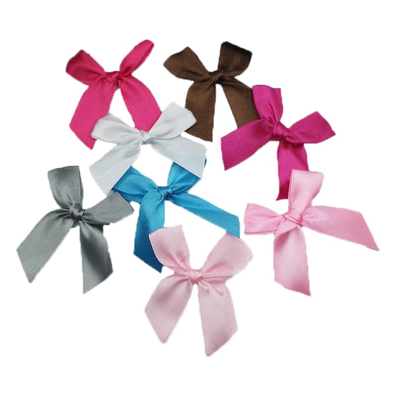 Fábrica directa 2cm cinta arco cinta hecha a mano flor Ropa Accesorios regalo embalaje arco