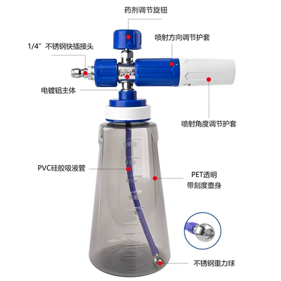Car Wash Pre-Wash Liquid Spray Bottle — Car cleaning tools