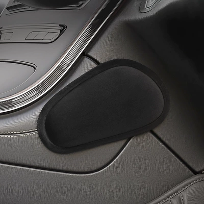 Car Knee Pads, Leg Pads, Other Automotive Interior Supplies - black-plush-model-for-co-pilot-only