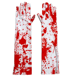 Wholesale Halloween Mid-Calf Socks, Over-The-Knee Socks, Long Socks with Blood-Stain Print, Party Socks, Holiday Socks, Printed High Socks, Long Socks