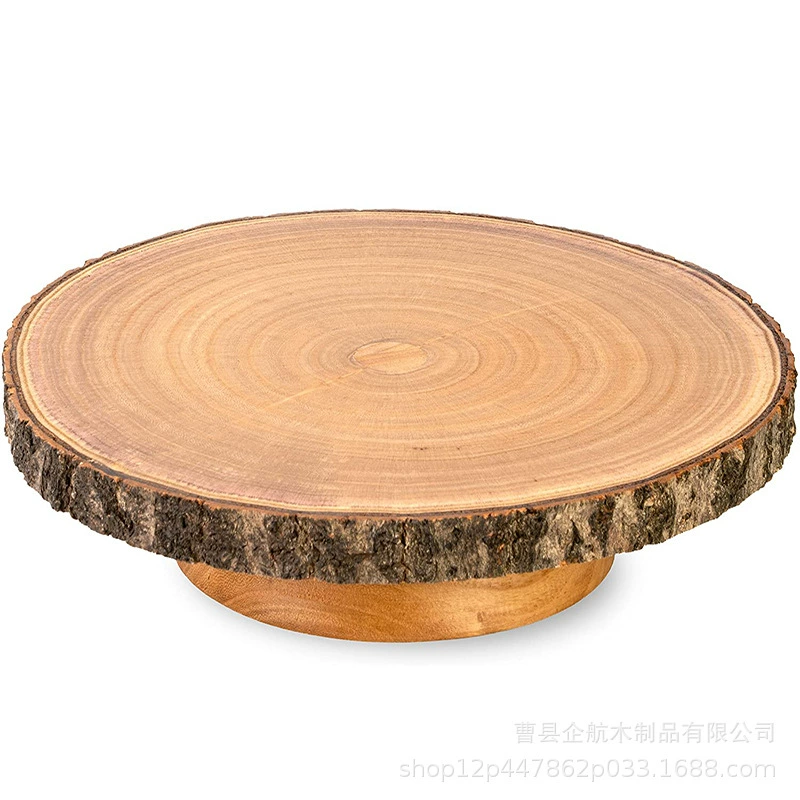 Производитель ИСТОЧника Микромодель Маленькая деревянная свая круглая деревянная деталь годовая колесная деталь деревянная реквизит для фотографий подставка из цельного дерева разделочная доска