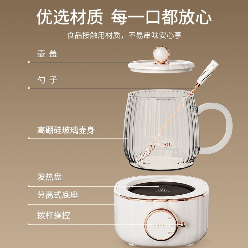 电炖杯煮茶加热养生杯办公室家用多功能小型一人用烧水养生壶可煮|undefined