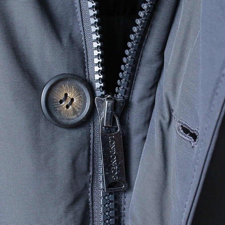 Parka d'hiver à capuche pour homme - Coupe-vent et imperméable, veste matelassée épaisse et chaude avec doublure polaire pour sports de plein air (vert armée)_voghion.com