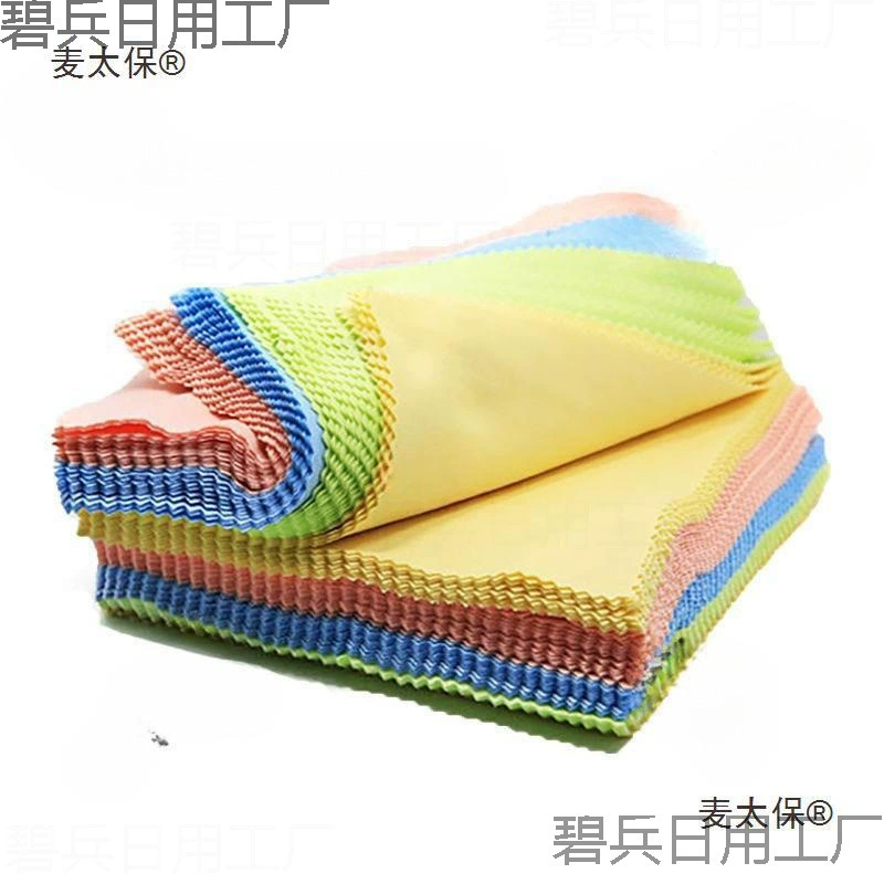 Двусторонняя велюровая ткань для чистки часов, ювелирных изделий и очков