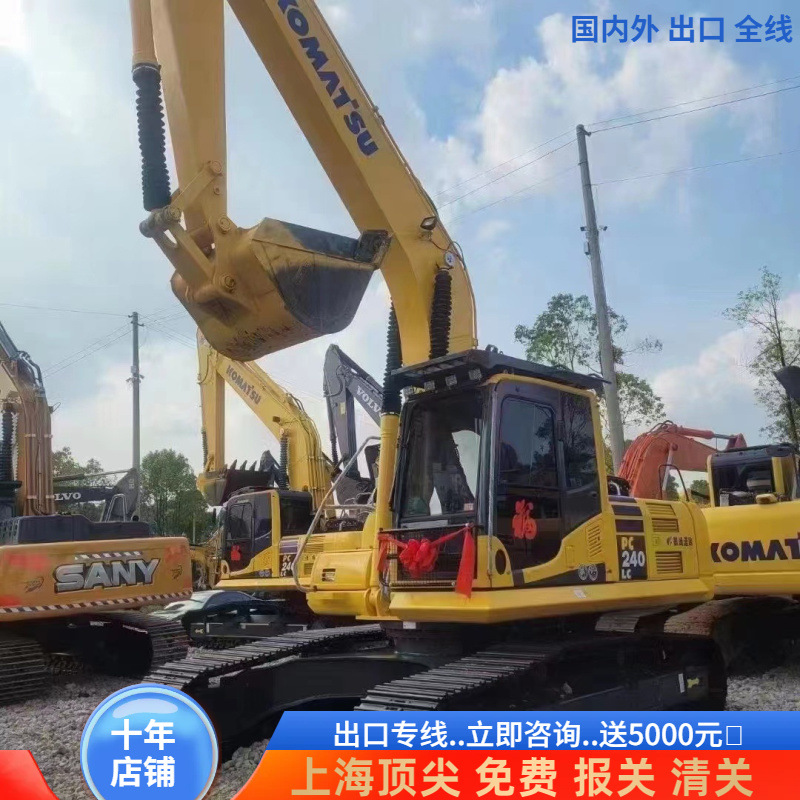 Exportación de Asia y África 200 y 220 y 240 excavadoras de segunda mano