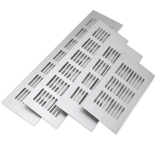 Manufacturer aluminum alloy breathable mesh rectangular cabinet cooling mesh breathable mesh wardrobe shoe cabinet breathable mesh exhaust holes