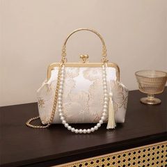新中国式国風富貴花模様のチャイナドレスは上品で上品な雰囲気を包みます。
