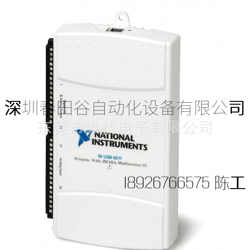 NI USB-6211数据采集卡779676-01 M系列多功能DAQ卡