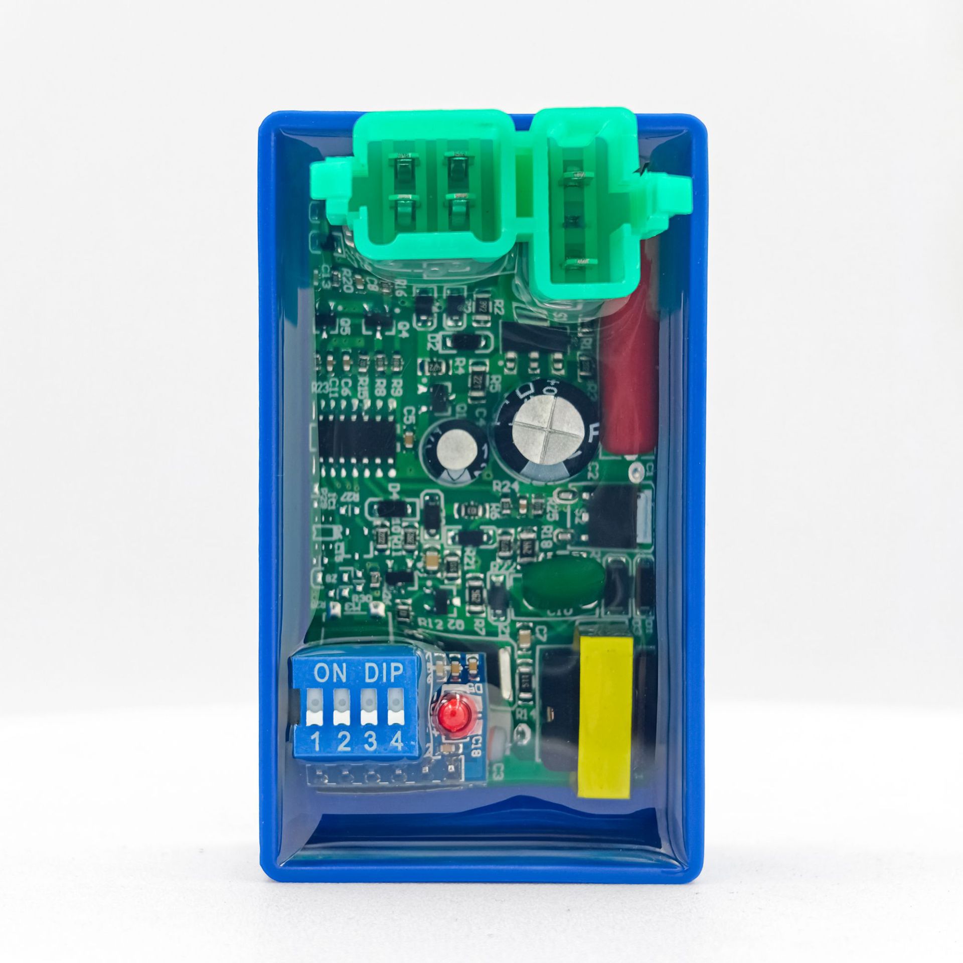 Suitable for Cg125 6-Pin Dc with Dip Dial Switch Motorcycle Igniter, Limit Range 4000-12000