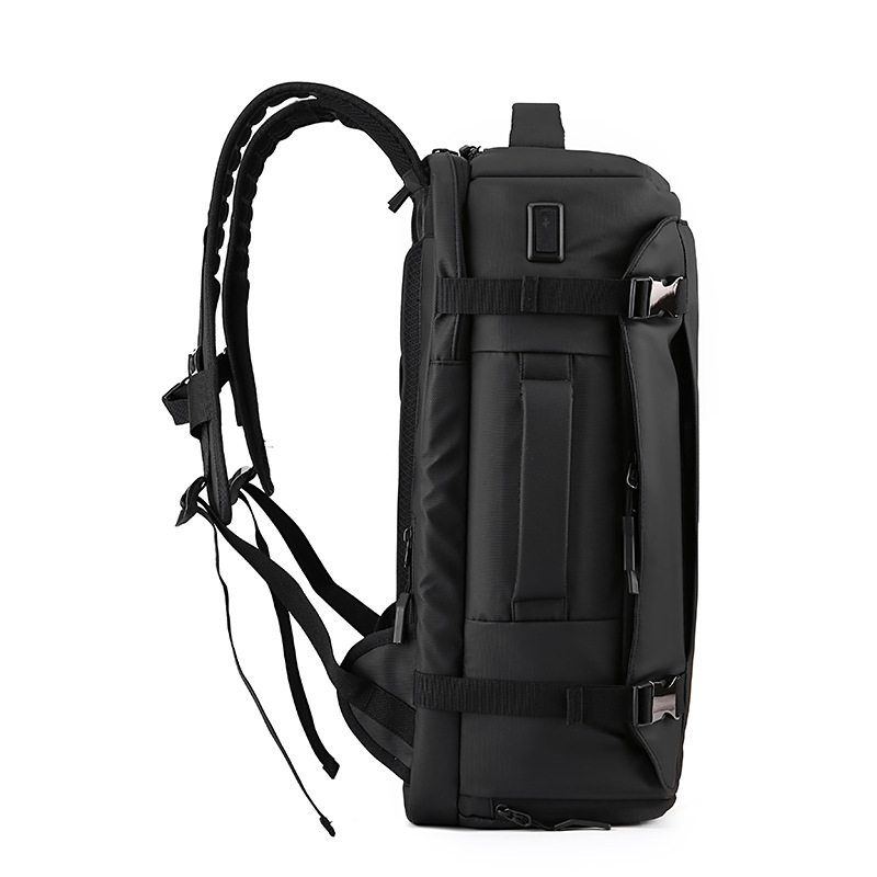 Mochila para Computadora de Gran Capacidad de Poliéster Impermeable para Viajes de Negocios