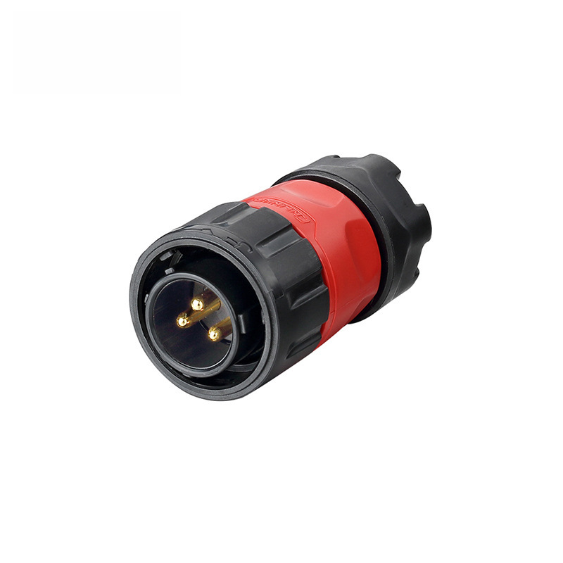 Connector manufacturer supply Lingke YM20 aviation plug waterproof connector 3-core waterproof IP65 grade 