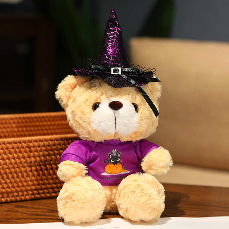 国境を越えたハロウィーンの熊人形ハロウィーンの装飾品のアイデアはテディベアのぬいぐるみを責める|undefined