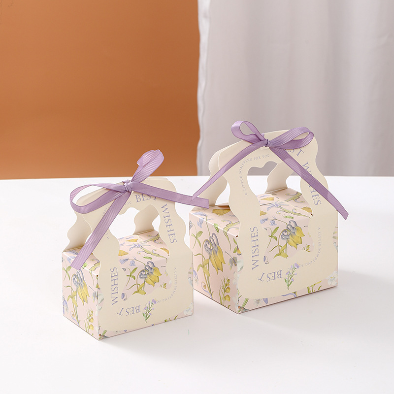 퍼플 박스 + 리본