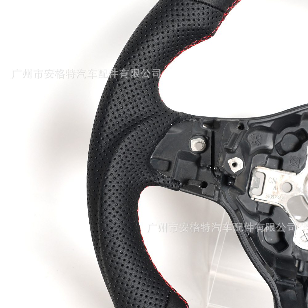 Suitable for Volkswagen Golf 6/Mk6 Golf Gti Gli Full Leather Car Steering Wheel Modification