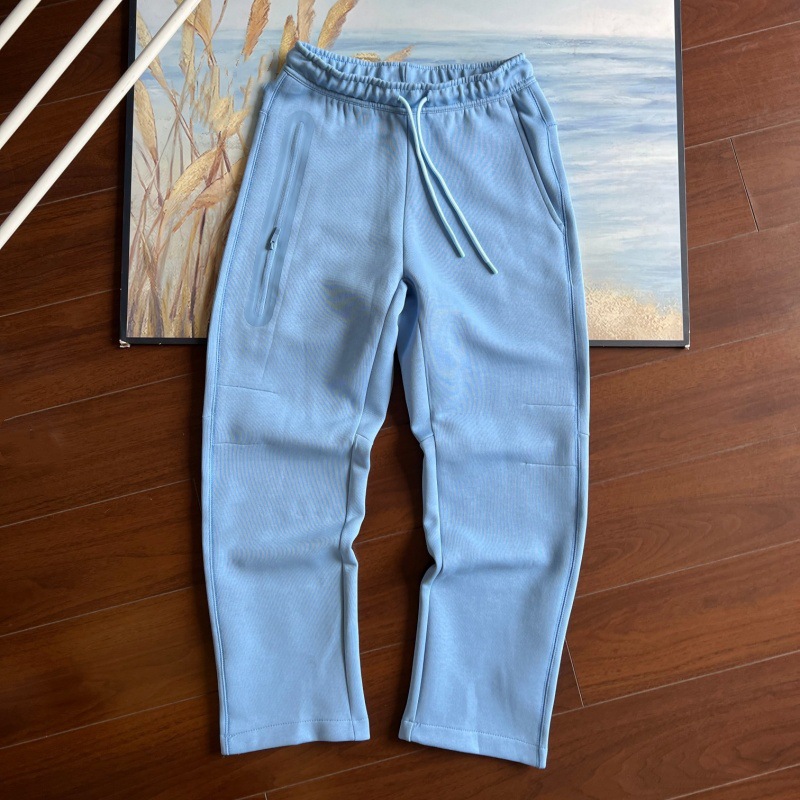 24 años de primavera y otoño para hombres nuevos pantalones de impresión rectos sueltos pantalones casuales de moda pantalones deportivos grandes pantalones de empalme