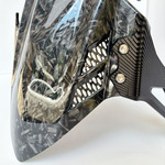 九号改装前挡泥板配件电动车软尾电摩前导流罩整流头罩挡水板瓦