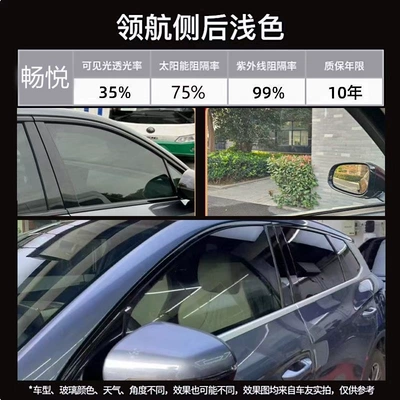 Automotive Film — Car Film Car Glass Film Full - dragon-film-solar-film-side-rear-gear-changyue-35-medium-to-low-privacy