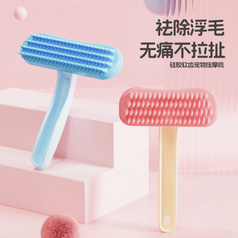 Rabbit, silicone brush for bath, pet