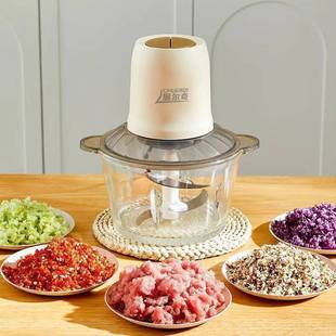 Electric Kitchen Meat Grinder Multifunctional Household Small Blender Filling Machine Masher Garlic Cooking Crusher Wholesale