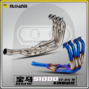 Bmw S1000Rr 19-24 motosiklet üçün paslanmayan polad qabaq hissə