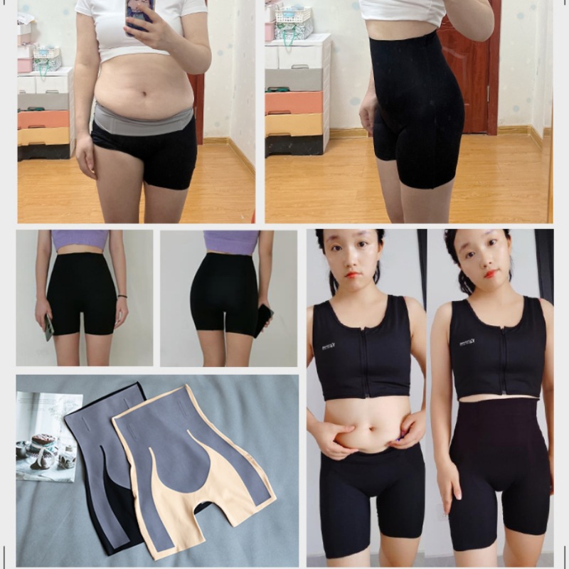 Women's High-Waist Abdominal Correction Hip-Lifting Shaping Postpartum Waist Cincher Floating Yoga Leggings
