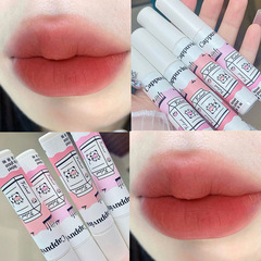 Cappuvini Plush Velvet Lip Glaze Milk Lip Mud Matte Silk Mist Affordable Lip Makeup Lip Mud Lipstick
