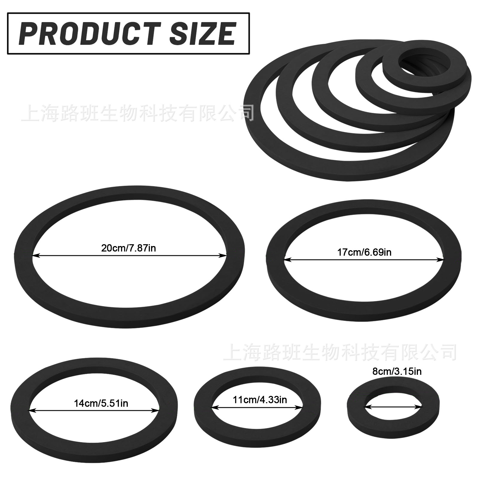 Eva 80 -200mm acuario flotante planta canal tanque de peces hierba anillo traje tanque de peces flotante planta anillo