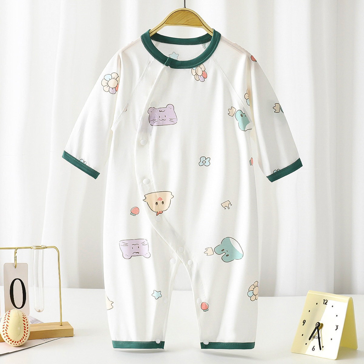 Children's summer thin long-sleeve for new born for men and women…
