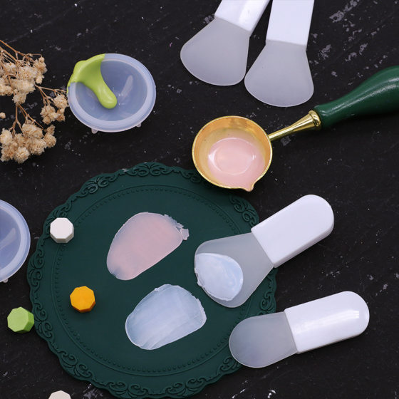 Fire paint seal cleaning spoon Wall silicone mixing silicone scraper small scraper spoon to make fire paint seal use tools