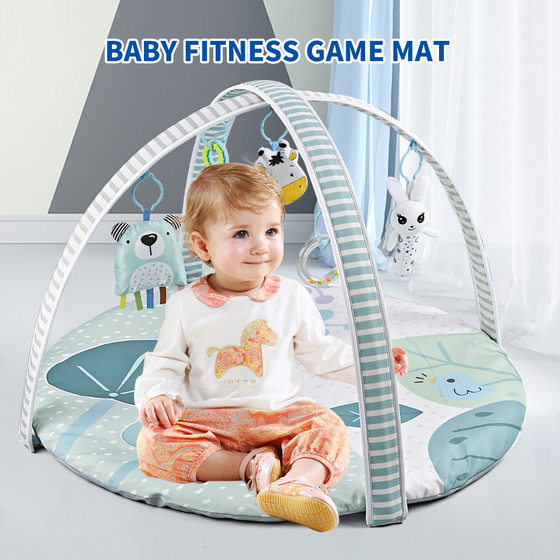 American 0-3 Years Old Newborn Fitness Blanket Children's Crawling Mat Dream Star Activity Floor Mat Living Room Home Climbing