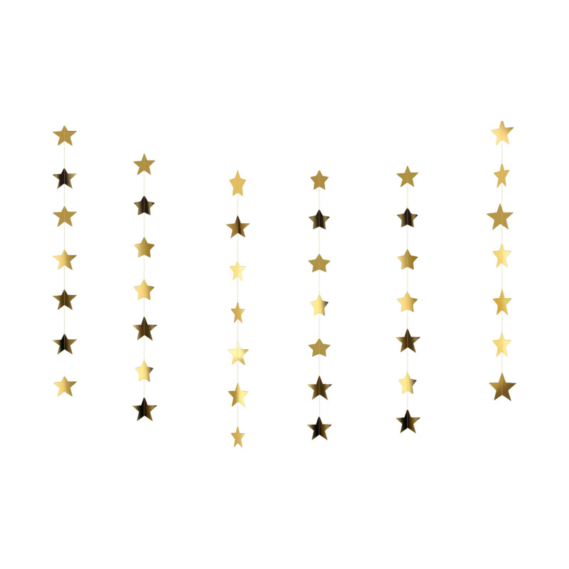金葱字母生日拉旗圆片车缝拉花五角星车缝拉花三角拉旗|undefined