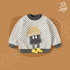 Spring and Autumn Style Baby Sweatshirt Baby Clothes Autumn Outfit Children's Jacket Girls Children Infant Outing Long Sleeve Trendy Clothing Children's Wear